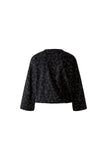 Leopard Print Soft Feel Scuba Top