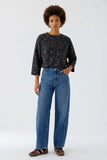 Leopard Print Soft Feel Scuba Top