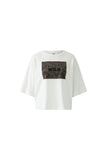 Wild Tshirt with Leopard Print Accents