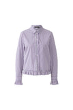 Purple and White Striped Shirt
