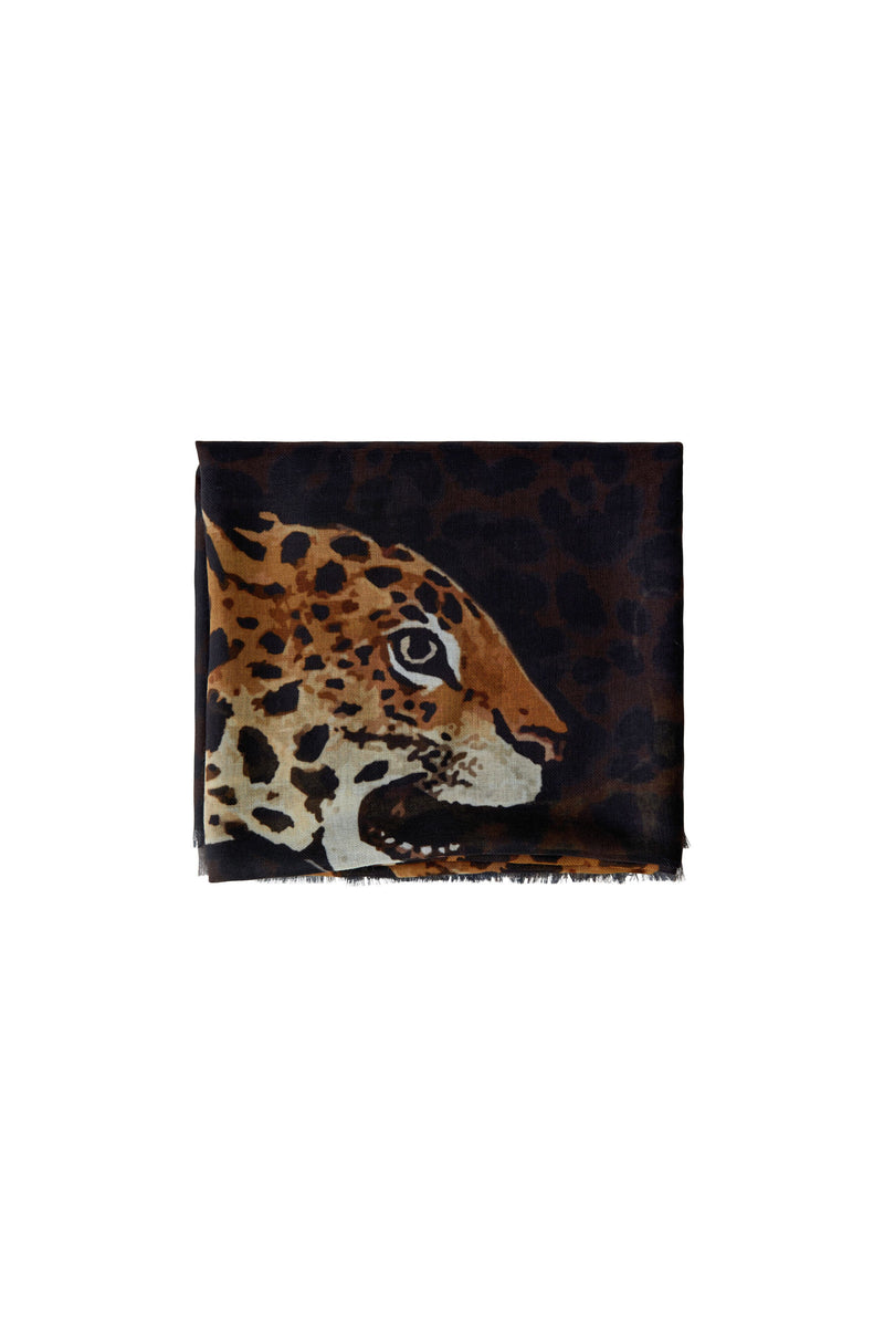 oui scarf  cheetah