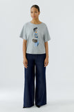 Grey tshirt with print