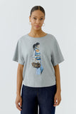 Grey tshirt with print
