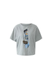 Grey tshirt with print