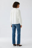 Blouse with Lace inserts
