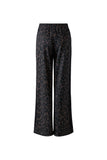 Leopard Soft Scuba Zip Top