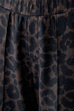 Leopard Print Soft Scuba Trouser