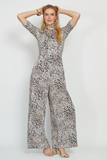 Phoenix Jumpsuit in Animal Print