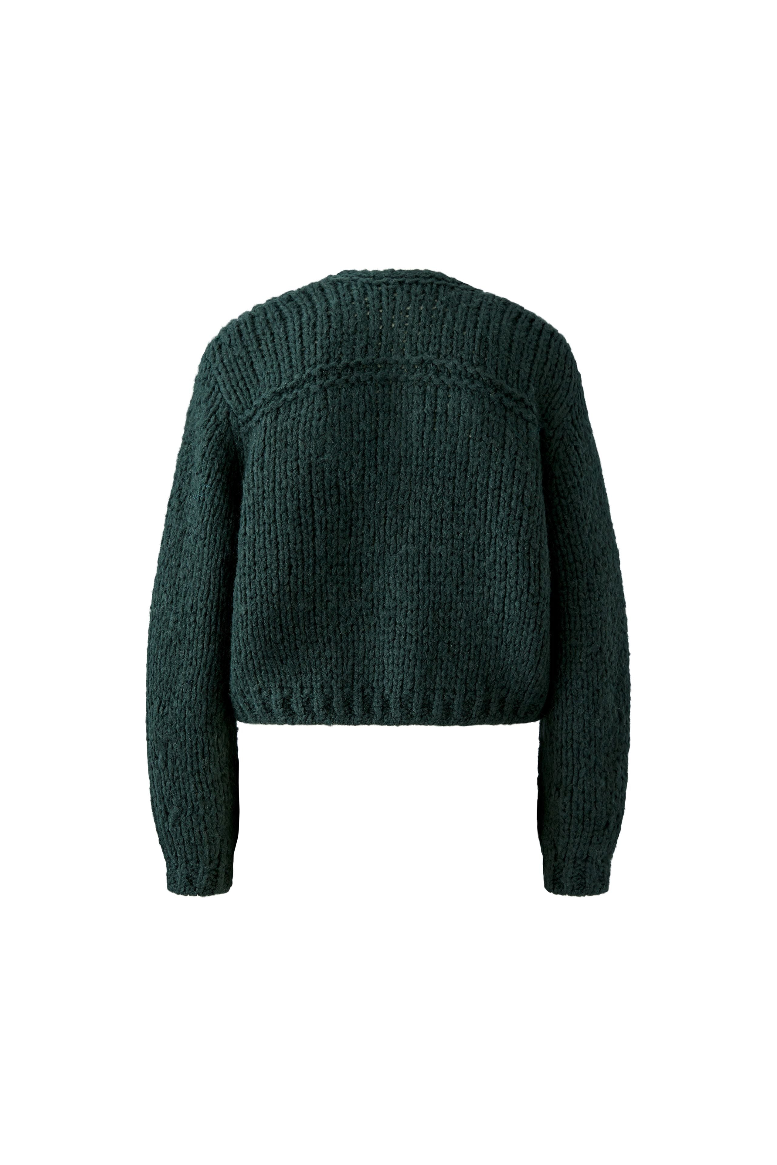 Cardigan in Forest Green