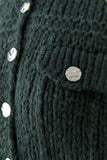 Cardigan in Forest Green