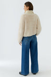 Teddy Cardigan in Whitecap