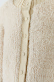 Teddy Cardigan in Whitecap