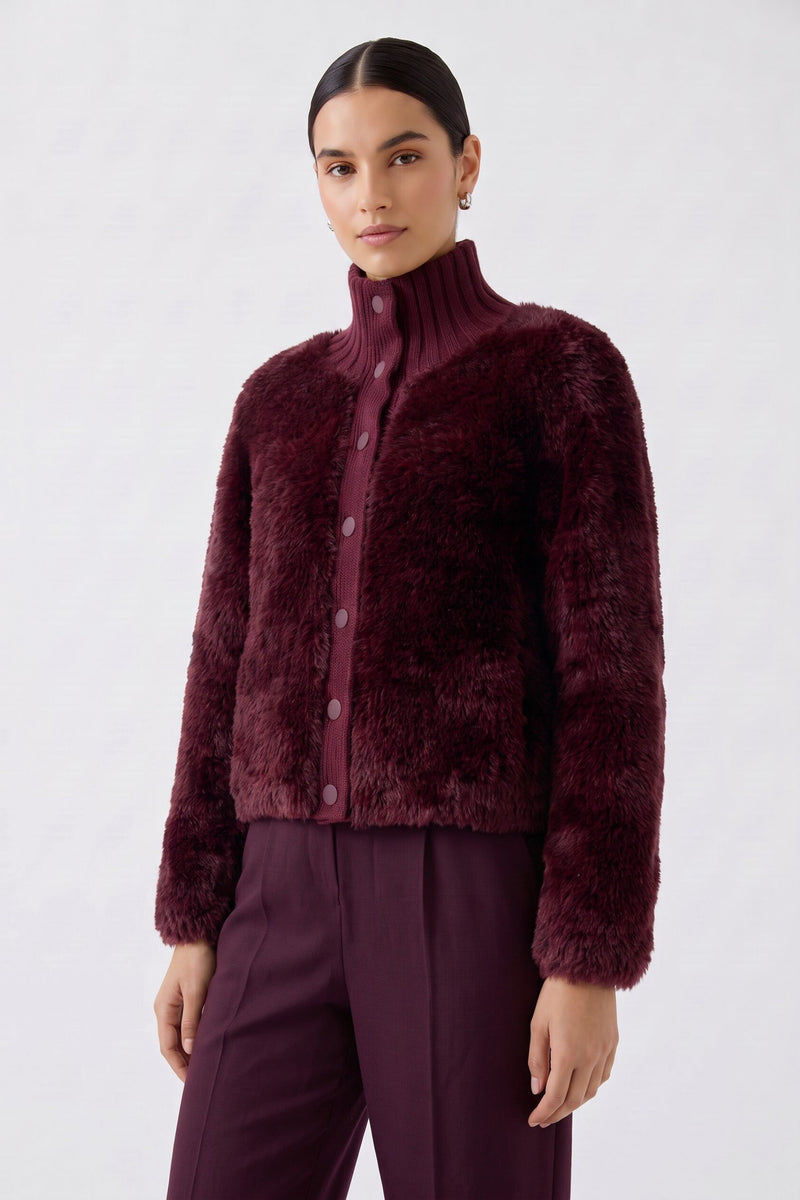 Bramble Berry Teddy Cardigan
