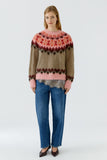 Pullover with fairisle