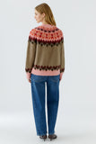 Pullover with fairisle