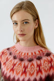 Pullover with fairisle