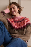 Pullover with fairisle