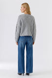 Grey Sweater with Sequins