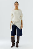 Oui Scarf in Offwhite