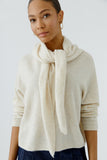 Oui Scarf in Offwhite