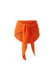 Orange Triangle Scarf