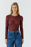 Long sleeve shirt lace - bramble berry