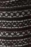 Long sleeve shirt lace  in chocolate torte