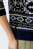 Pullover with Norwegian Pattern