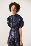 Merry Dress in Ink Blue