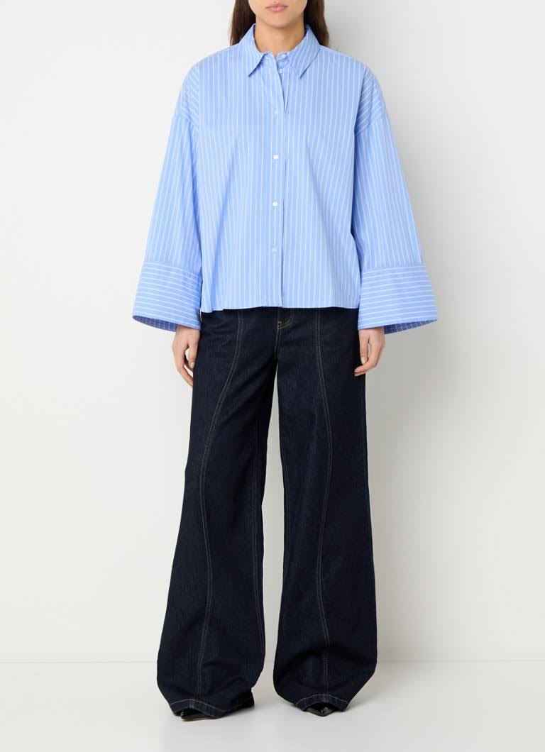 Simocc  Stripe Button Shirt