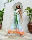 Vega Dress in Azure