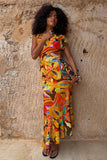 Rio asymmetric skirt
