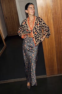 Leopard print Dorris skirt