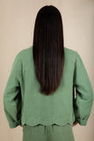 Marie jacket in fern green