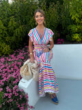Misha Dress in Candy Stripe