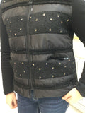 Black jacket with beading