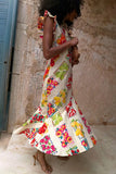 Fruit sticker Remi dress