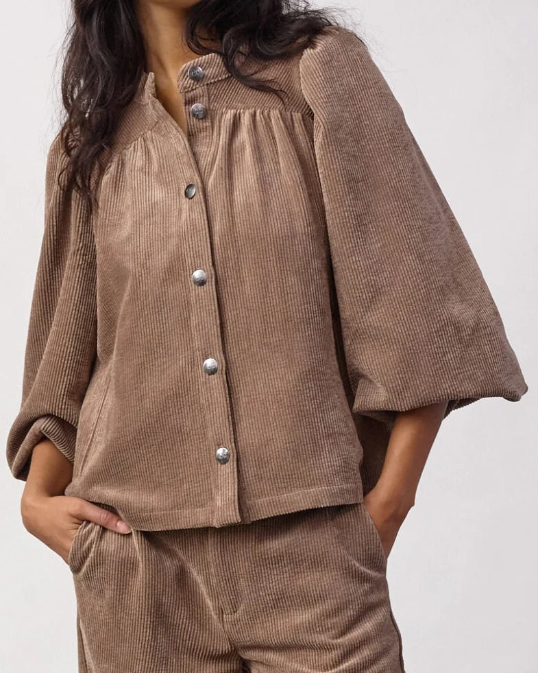 Daisy CC Jacket in Walnut
