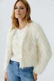 Ivory Jacket in Gardenia