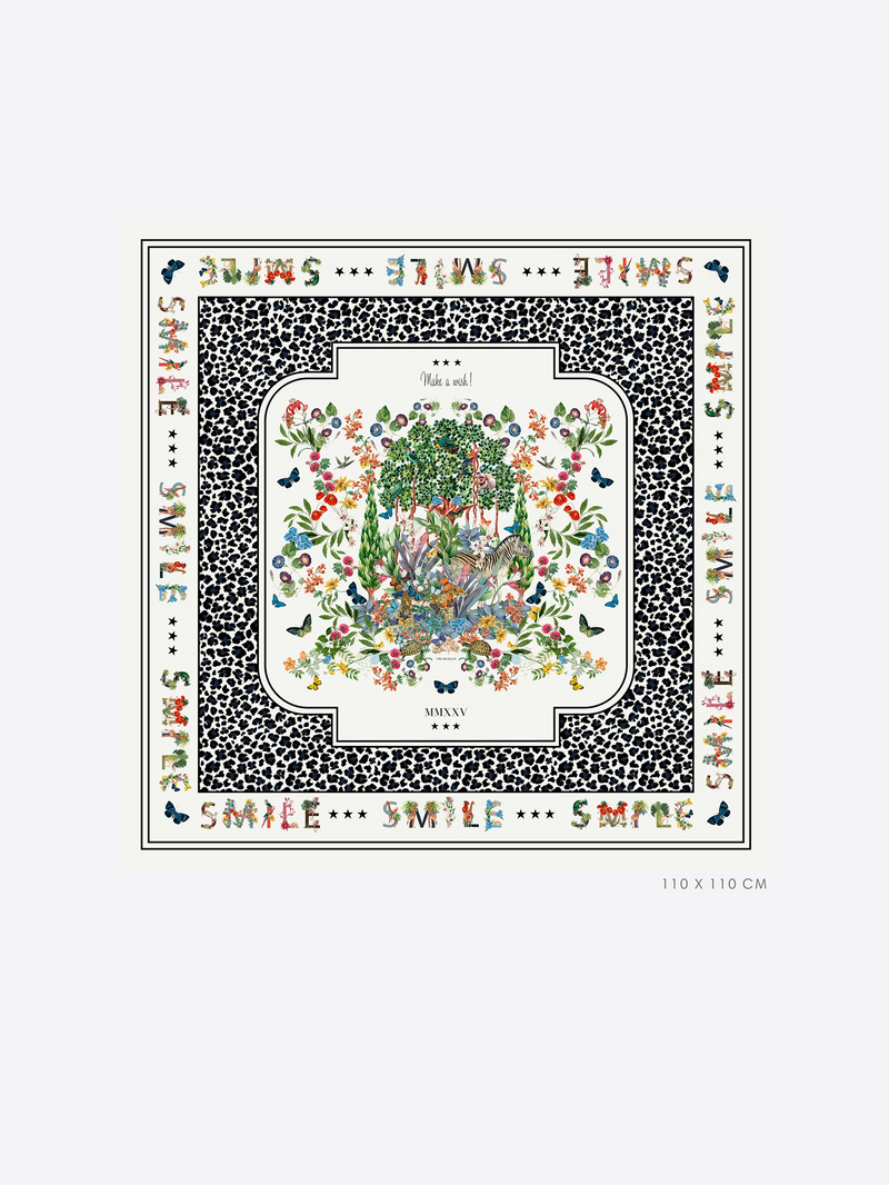 Vilagallo Make A Wish Silk Scarf