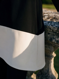 Black and cream 2 piece trouser outfit