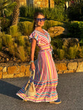 Misha Dress in Candy Stripe