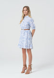 Printed Chemisier Short Dress