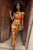 Rio asymmetric skirt