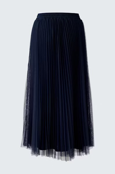 Navy Tulle Skirt