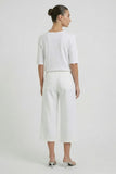 Optic White Culotte