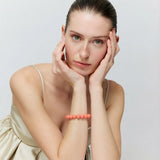 Vanessa Baroni flex bracelet in flamingo