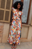 Saige skirt with banana print