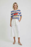 Optic White Culotte