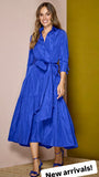 Deep Cobolt Blue Dress